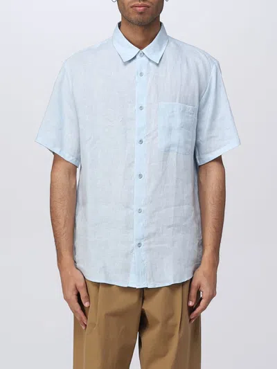 Apc Shirt A.p.c. Men Color Gnawed Blue