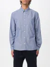 Apc Shirt A. P.c. Men Color Indigo In Blue
