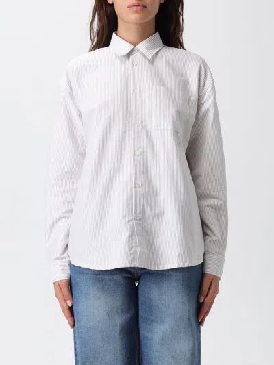 Apc Shirt A. P.c. Woman Color Beige In Neutral