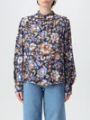Apc Pattern Blouse In Blau