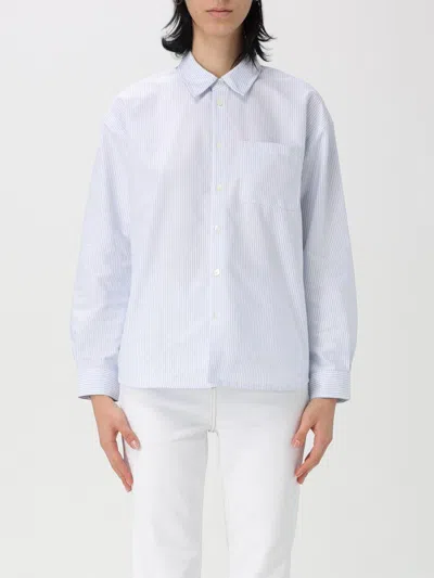 Apc Shirt A.p.c. Woman Color Sky Blue