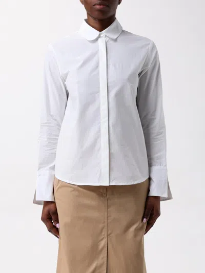 Apc Shirt A.p.c. Woman Color White In Multicolour