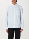 Apc A.p.c. Edouard Shirt In Hellblau