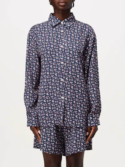 Apc Shirt A.p.c. Woman Color Blue In 蓝色