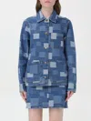 Apc Shirt A. P.c. Woman Color Blue In Blue