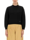 Apc A.p.c. Esther Knit Crew Neck In Black