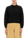 Apc A.p.c. Esther Knit Crew Neck In Black