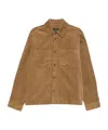 Apc Corduroy Shirt Jacket In Brown