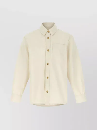 APC SHIRT LOGO CHEST POCKET EMBROIDERY