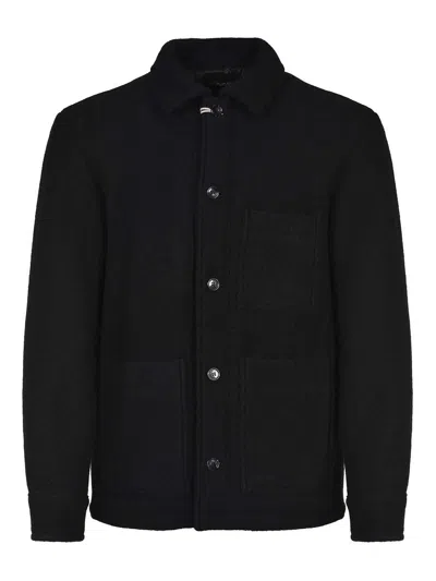 Apc Shirt Made Of Wool In Black
