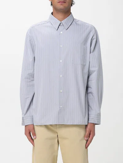 Apc Shirt A. P.c. Men Color Grey In Blue