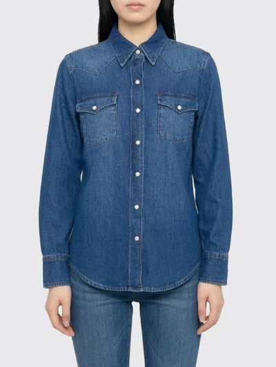Apc Shirt Woman A.p.c. In Blue
