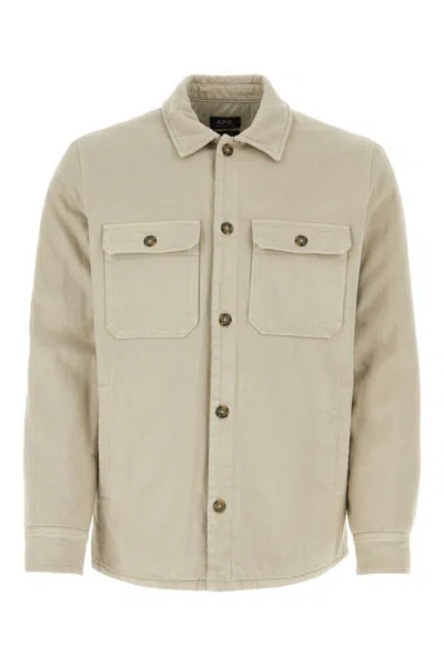 Apc A.p.c. Shirts In Neutral