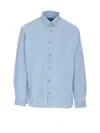 Apc A.p.c. Chemise Mathias In Blue