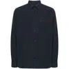 Apc A.p.c. Blue Shirts Men In Blue