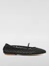 Apc Embroidered Ballerina Shoes In Black