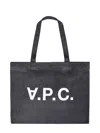 Apc Crossbody Bags A. P.c. Woman Color Denim In Black