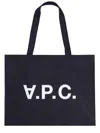 A.p.c. Daniela Shopping Bag In Blue