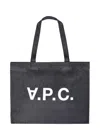 Apc Crossbody Bags A. P.c. Woman Color Denim In Black
