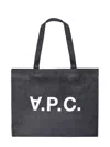 Apc Crossbody Bags A. P.c. Woman Color Denim In Black