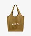 Apc A.p.c. Shopping Bag Ninon In Brown