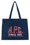 Apc A.p.c. Women Denim Diane Shopping Bag