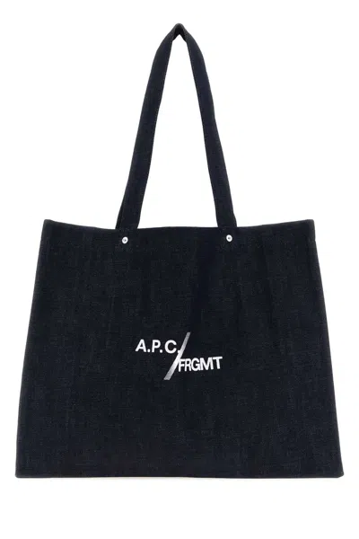 A.p.c. Shopping Je Sors Ce Soir In Blue
