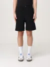 Apc A.p.c. Elasticated Waistband Bermuda Shorts In Black