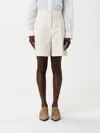 Apc Short A.p.c. Woman Color Yellow Cream