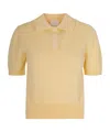 Apc Short-sleesleeved Polo Shirt In Yellow