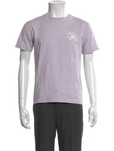 Pre-owned A.p.c. Short Sleeve Shirt In Purple