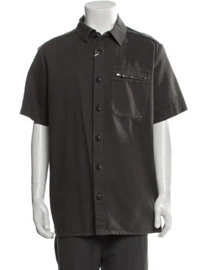 Pre-owned Apc Short Sleeve Shirt W/ Tags In Gray