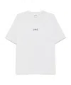 Apc A.p.c. Tshirt In Mixed Color Light Gray