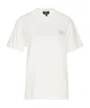 Apc Raymond T-shirt Men Black In Cotton In White