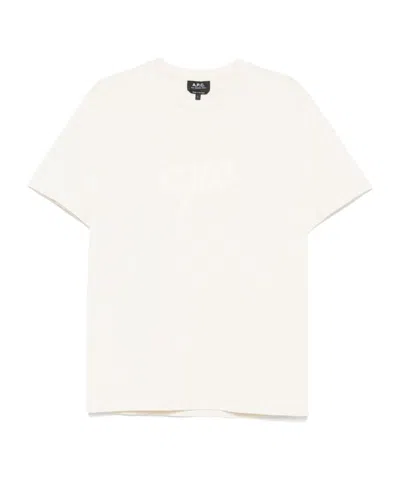 Apc Short-sleeved T-shirt In White