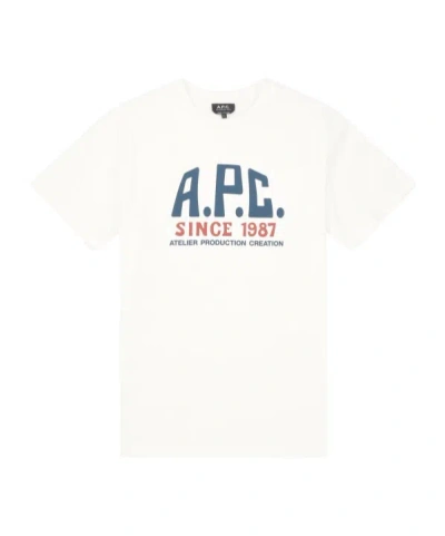 Apc Short-sleeved T-shirt In White