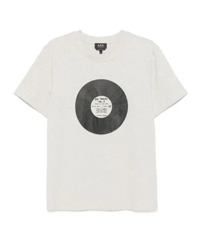 Apc Short-sleeved T-shirt In White