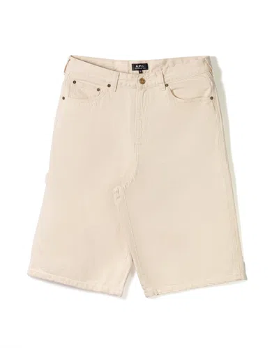 APC A.P.C. SHORTS BEIGE
