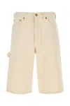 Apc A.p.c. 'westland' Bermuda Shorts In Beige O Tan