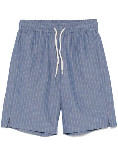 Apc A.p.c. Shorts In Blue