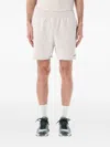 Apc A.p.c. X Asics Elastic Waist Shorts In Neutral