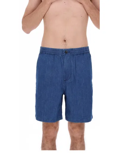 A.p.c. Shorts "norris" In Blue