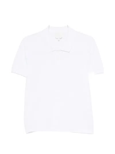 A.p.c. Short-sleeve Polo Shirt In White