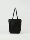 Apc A.p.c. Black Leather Maiko Shopping Bag