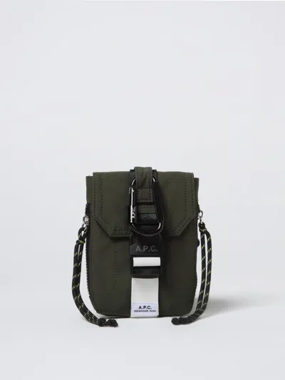 Apc Shoulder Bag A.p.c. Men Color Green In Green
