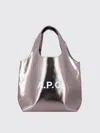 Apc Shoulder Bag A. P.c. Men Color Silver In Silver