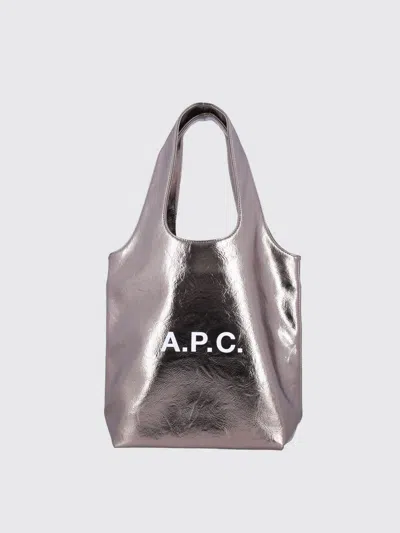 Apc Shoulder Bag A. P.c. Men Color Silver