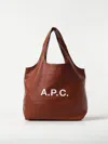 Apc Shoulder Bag A. P.c. Woman Color Beige