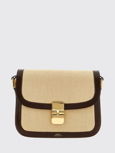 A.p.c. Shoulder Bag Woman  In Brown