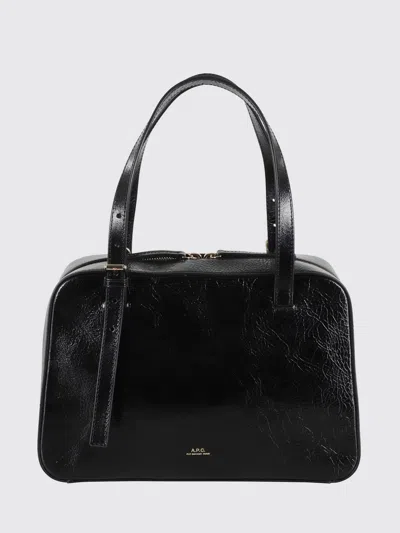 APC SHOULDER BAG A. P.C. WOMAN COLOR BLACK,H41314002